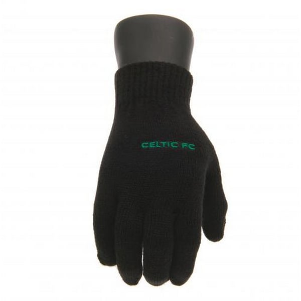 Celtic FC Childrens/Kids Knitted Gloves