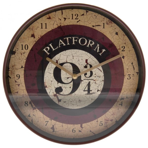 Harry Potter Laituri 9 3/4 Seinäkello Harry Potter Laituri 9 3/4 Seinäkello
