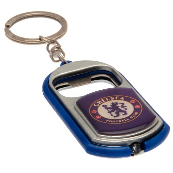 Chelsea FC avaimenperä, taskulamppu ja pullonavaaja