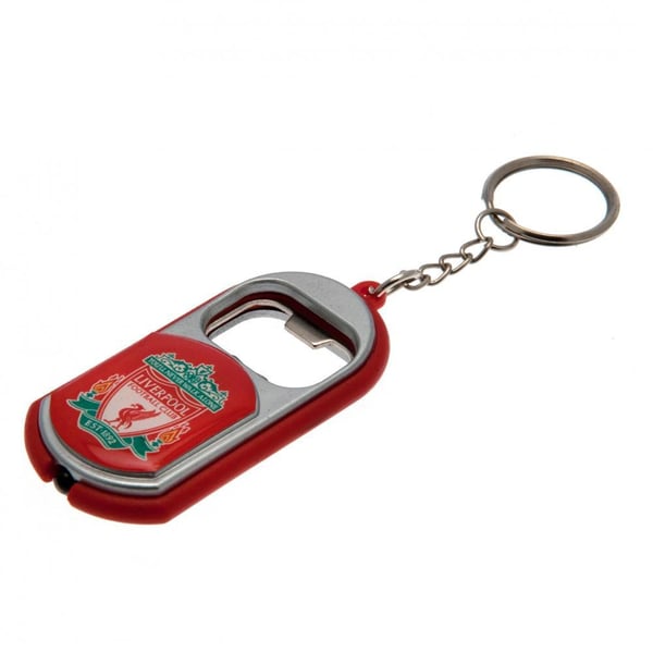 Liverpool FC Avaimenperä Taskulamppu Pullonavaaja