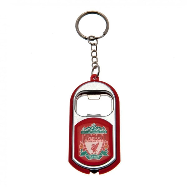 Liverpool FC Nyckelring Ficklampa Flasköppnare