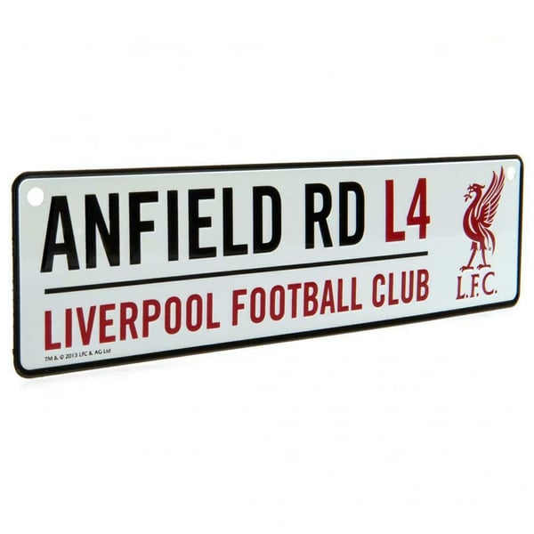 Liverpool FC Anfield Window Sign