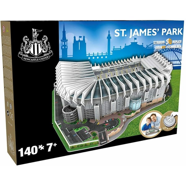 Newcastle United FC St James Park -stadionin 3D-palapeli