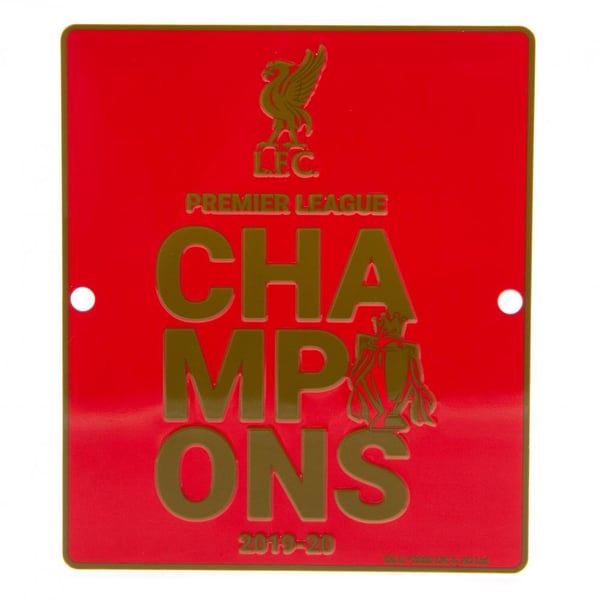 Liverpool FC Premier League -mestarien ikkunakyltti
