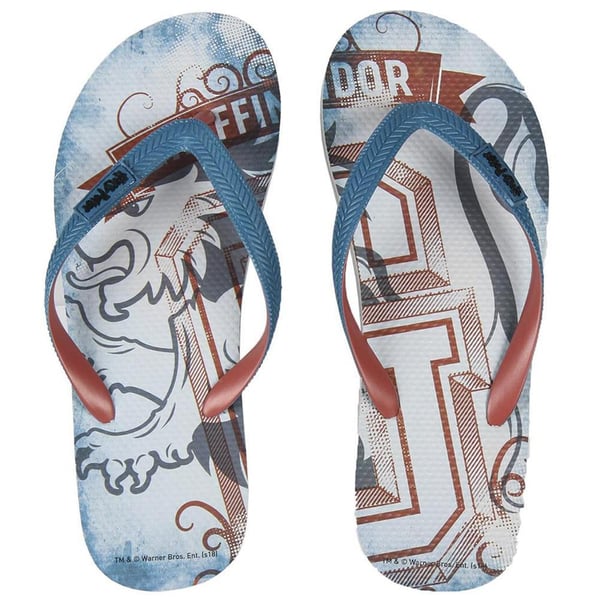 Harry Potter Unisex Adult Gryffindor Flip Flops