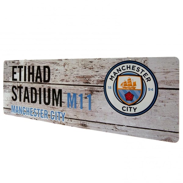 Manchester City FC Rustik plakette