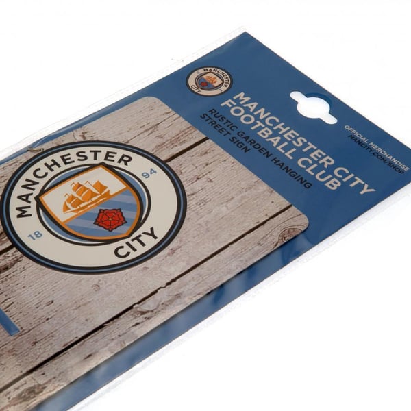 Manchester City FC Rustik plakette