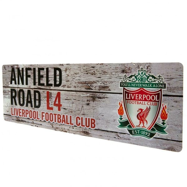 Liverpool FC Rustik plakette