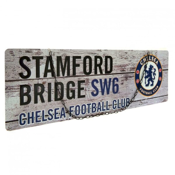 Chelsea FC Rustik Plakett
