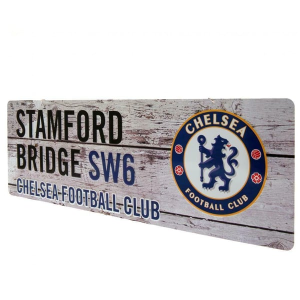 Chelsea FC Rustik Plakett