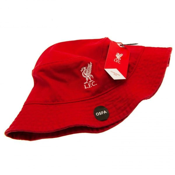 Liverpool FC Unisex Adult Crest Bucket Hat