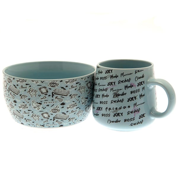 Friends Doodle Breakfast Set