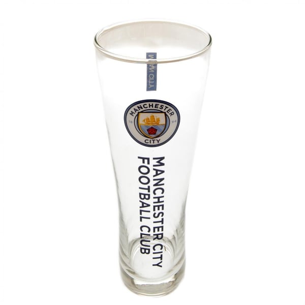 Manchester City FC Pilsner ølglas