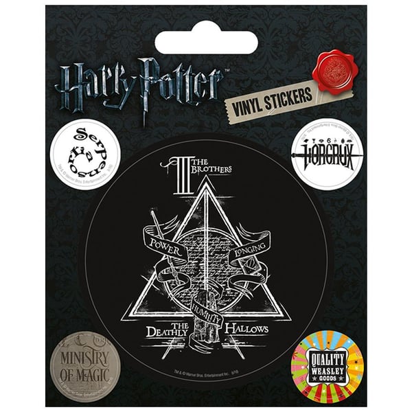 Harry Potter Kuoleman varjelukset -tarrat