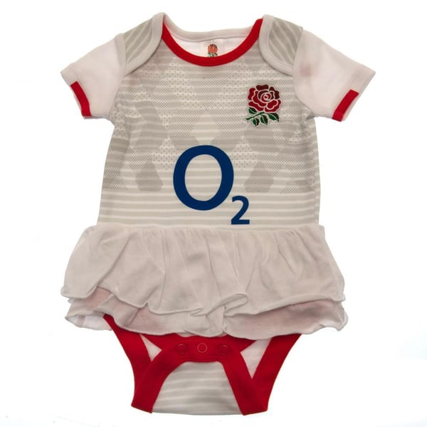 England RFU Baby Crest Tutu Skirt Bodysuit