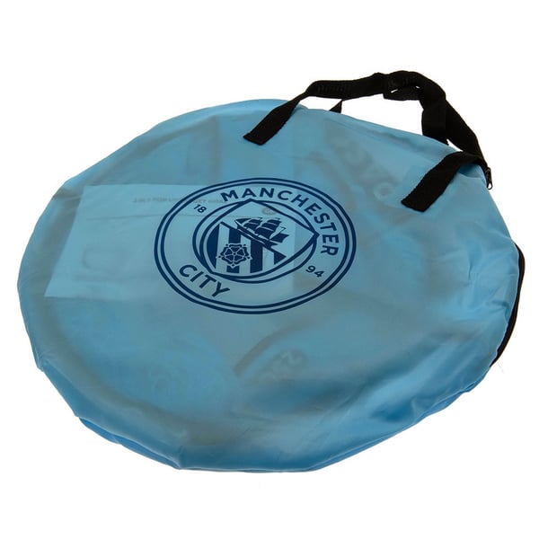 Manchester City FC Crest Pop Up Football Goal