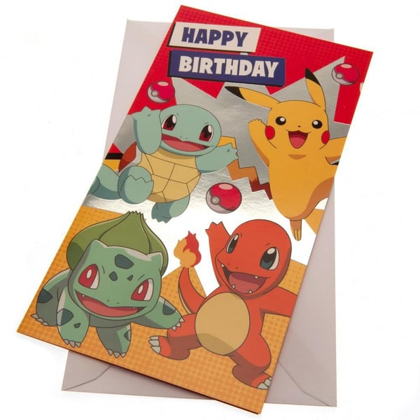 Pokémon Födelsedagskort