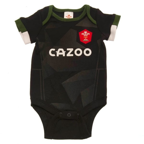 Wales RU Baby Bodysuit (Pack of 2)