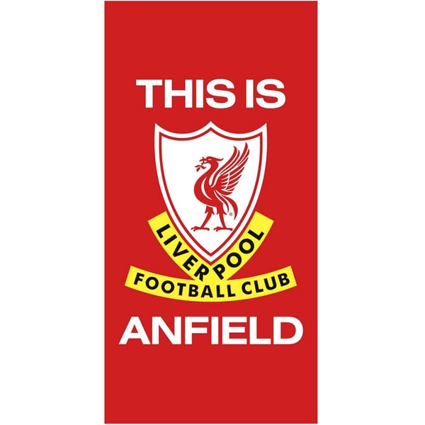 Liverpool FC Dette er Anfield strandhåndklæde