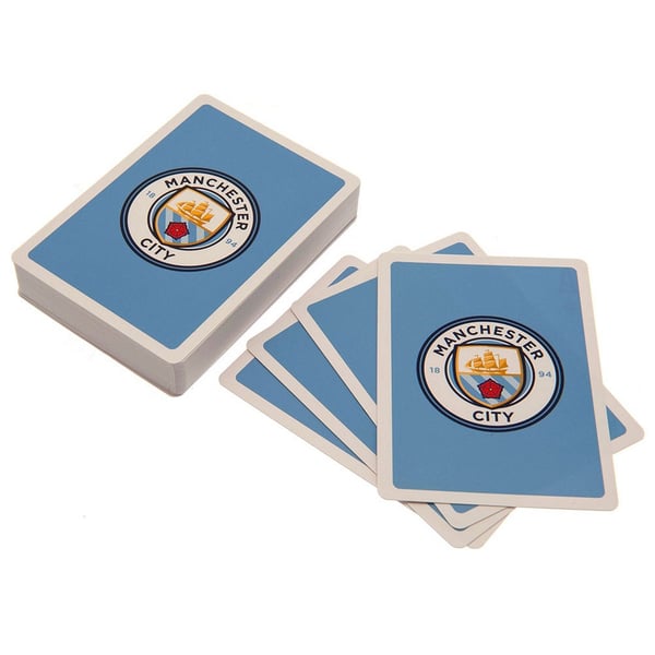 Manchester City FC Crest Playing Card Deck