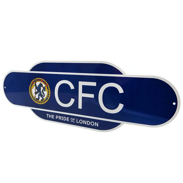 Chelsea FC The Pride Of London Retro Hanging Sign