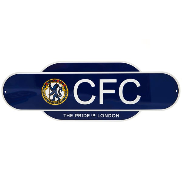 Chelsea FC The Pride of London Retro hængende skilt