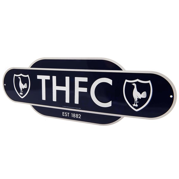 Tottenham Hotspur FC Retro Hanging Sign