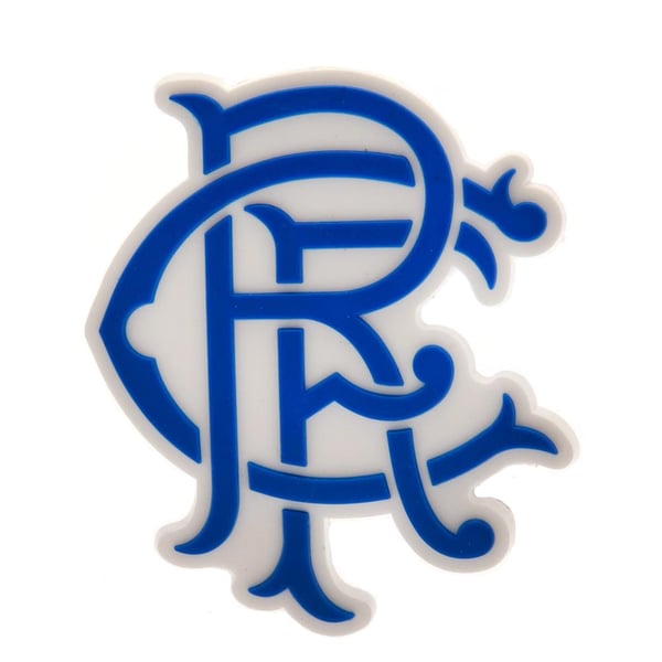 Rangers FC Scroll 3D-logo køleskabsmagnet