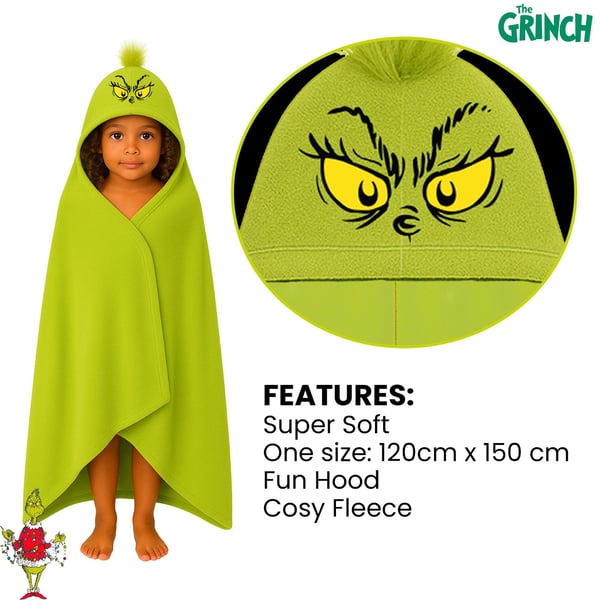 Grinch Lasten/Nuorten Käärehuppari