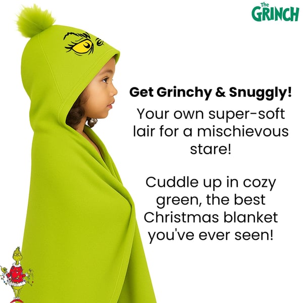 Grinch Lasten/Nuorten Käärehuppari