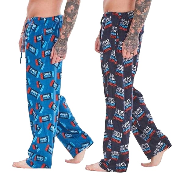 Keanu Pyjamasbyxor för män (2-pack)