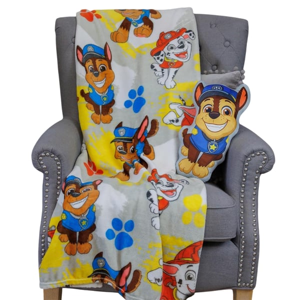 Paw Patrol Fleece Splodge Blanket
