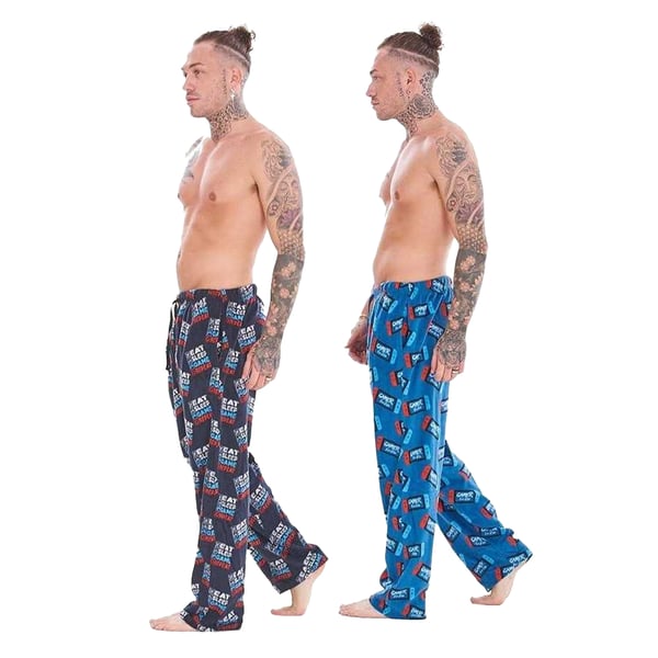 Keanu Pyjamasbyxor för män (2-pack)
