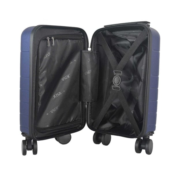 Public Dealz Underseat Lightweight 4 Wheeled Cabin Bag