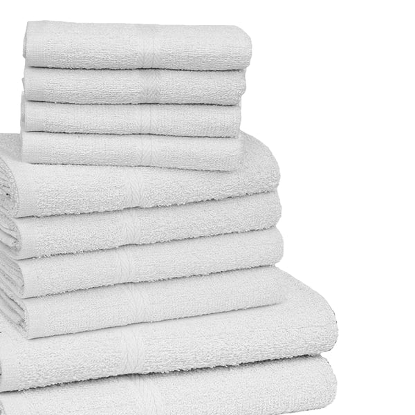 K Collection Handduksset i egyptisk bomull (10-pack)
