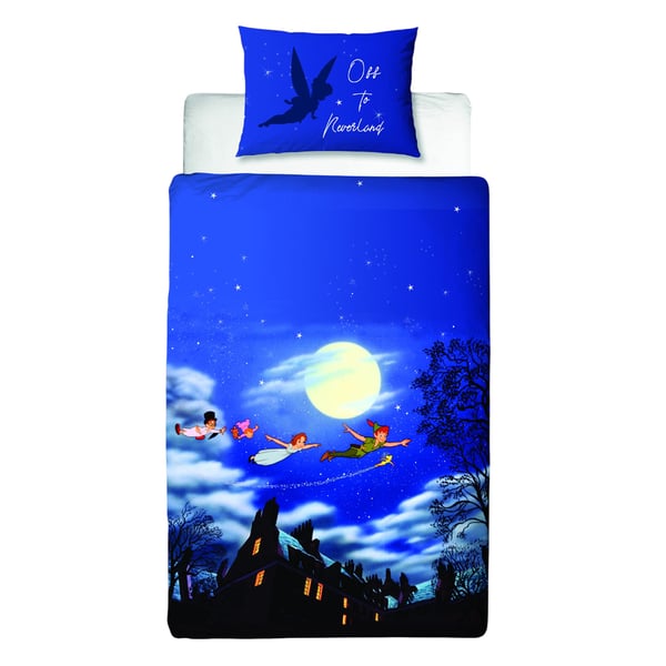 Peter Pan käännettävä pussilakanasetti