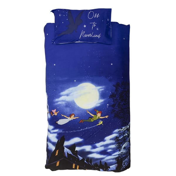 Peter Pan käännettävä pussilakanasetti