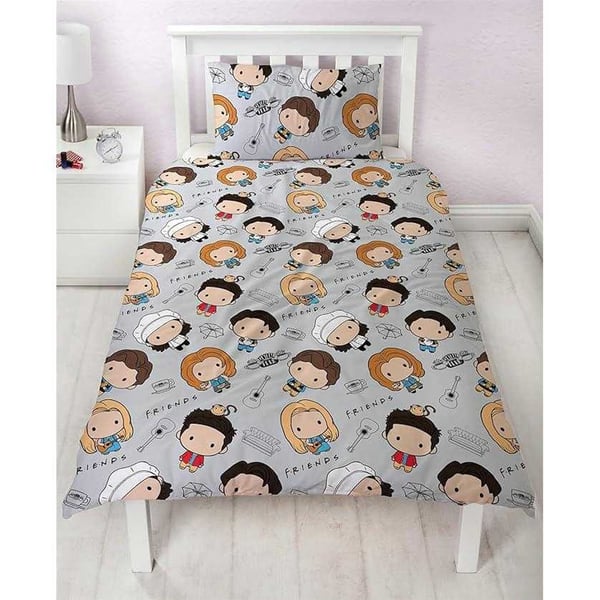 Friends Chibi Reversible Duvet Set