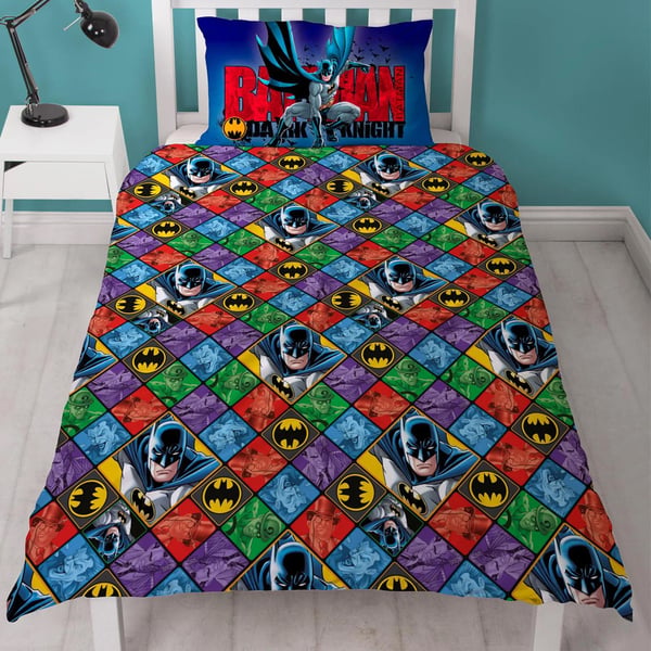 Batman Käännettävä Pussilakanasetti