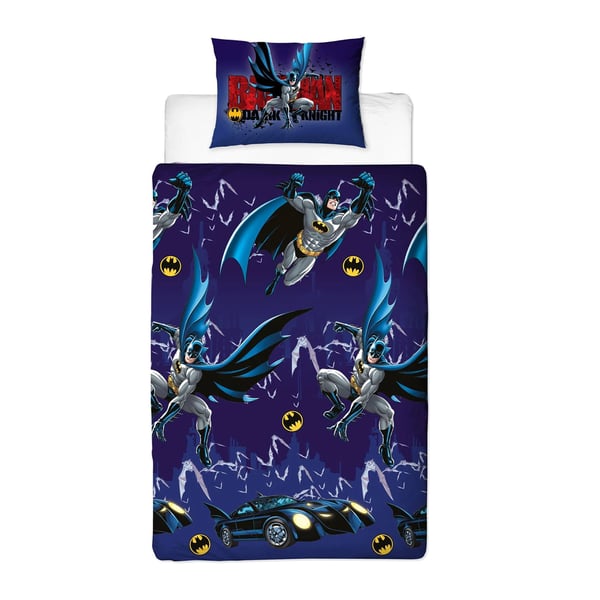 Batman Käännettävä Pussilakanasetti Batman Käännettävä Pussilakanasetti