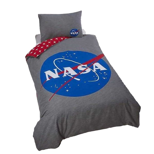 NASA Logotyp Vändbart Påslakanset