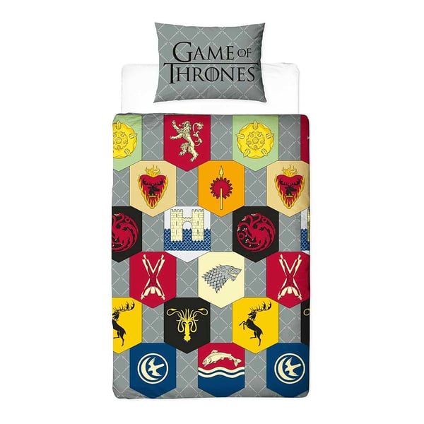 Game of Thrones House Of The Dragon Vändbart Påslakanset