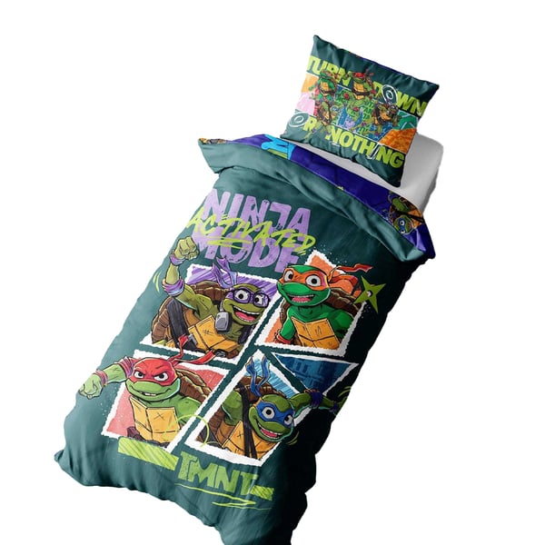 Teenage Mutant Ninja Turtles TMNT Reversible Duvet Set Teenage Mutant Ninja Turtles TMNT Reversible Duvet Set