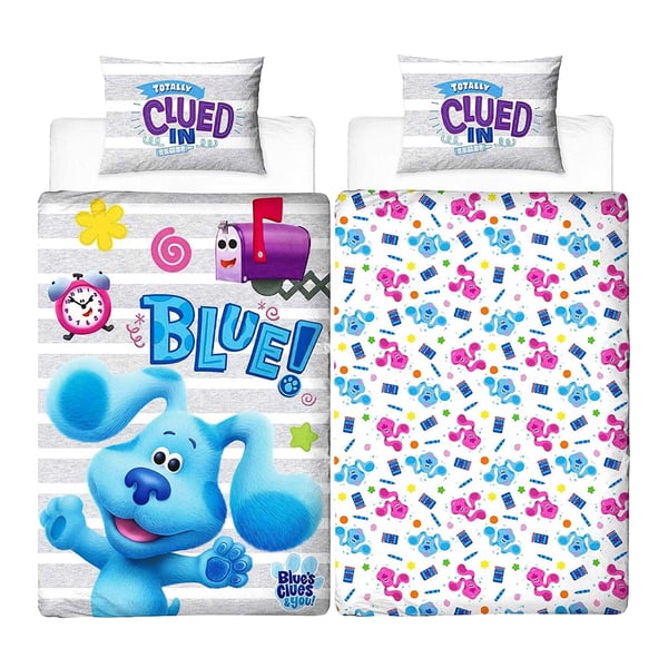 Blue´s Clues Reversible Blue Duvet Set