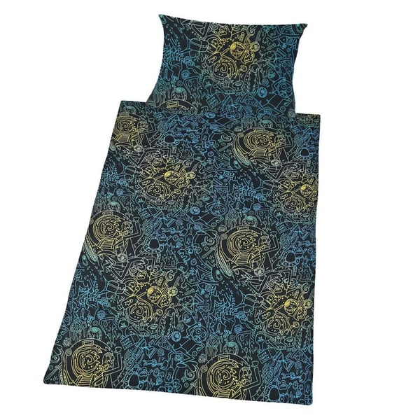 Rick And Morty UFO Reversible Duvet Set