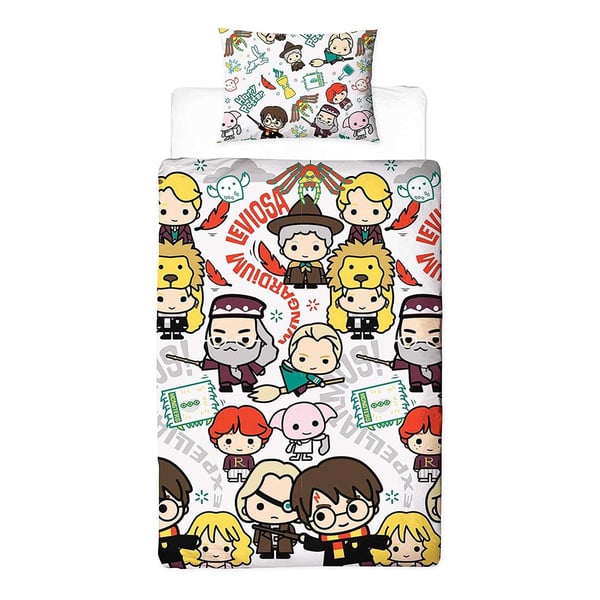 Harry Potter Chibi Reversible Duvet Set