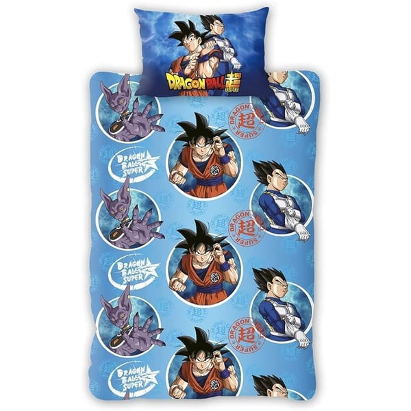 Dragon Ball Z Kamehameha Goku Reversible Duvet Set