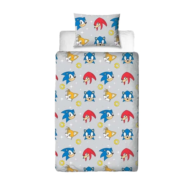 Sonic The Hedgehog Snow Vändbart Påslakanset