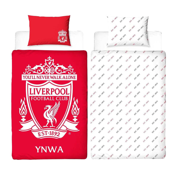 Liverpool FC You´ll Never Walk Alone Reversible Duvet Set