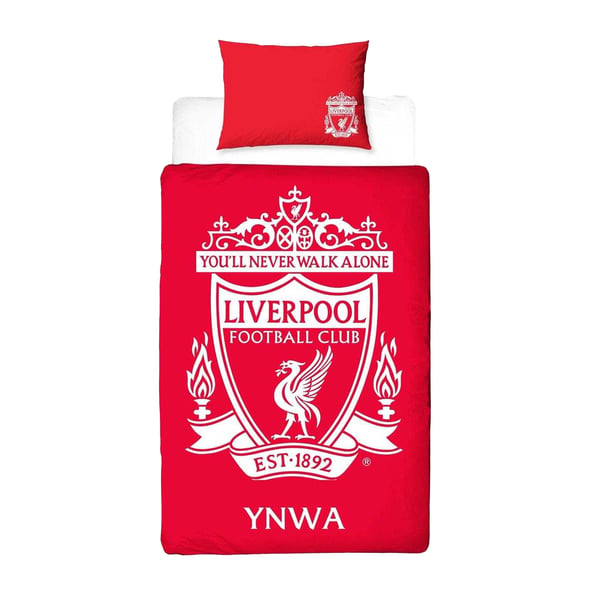 Liverpool FC You´ll Never Walk Alone Reversible Duvet Set Liverpool FC You´ll Never Walk Alone Reversible Duvet Set